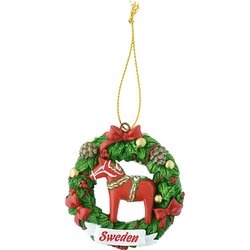 Julgranhänge Dalahäst / Dalapferd 3D